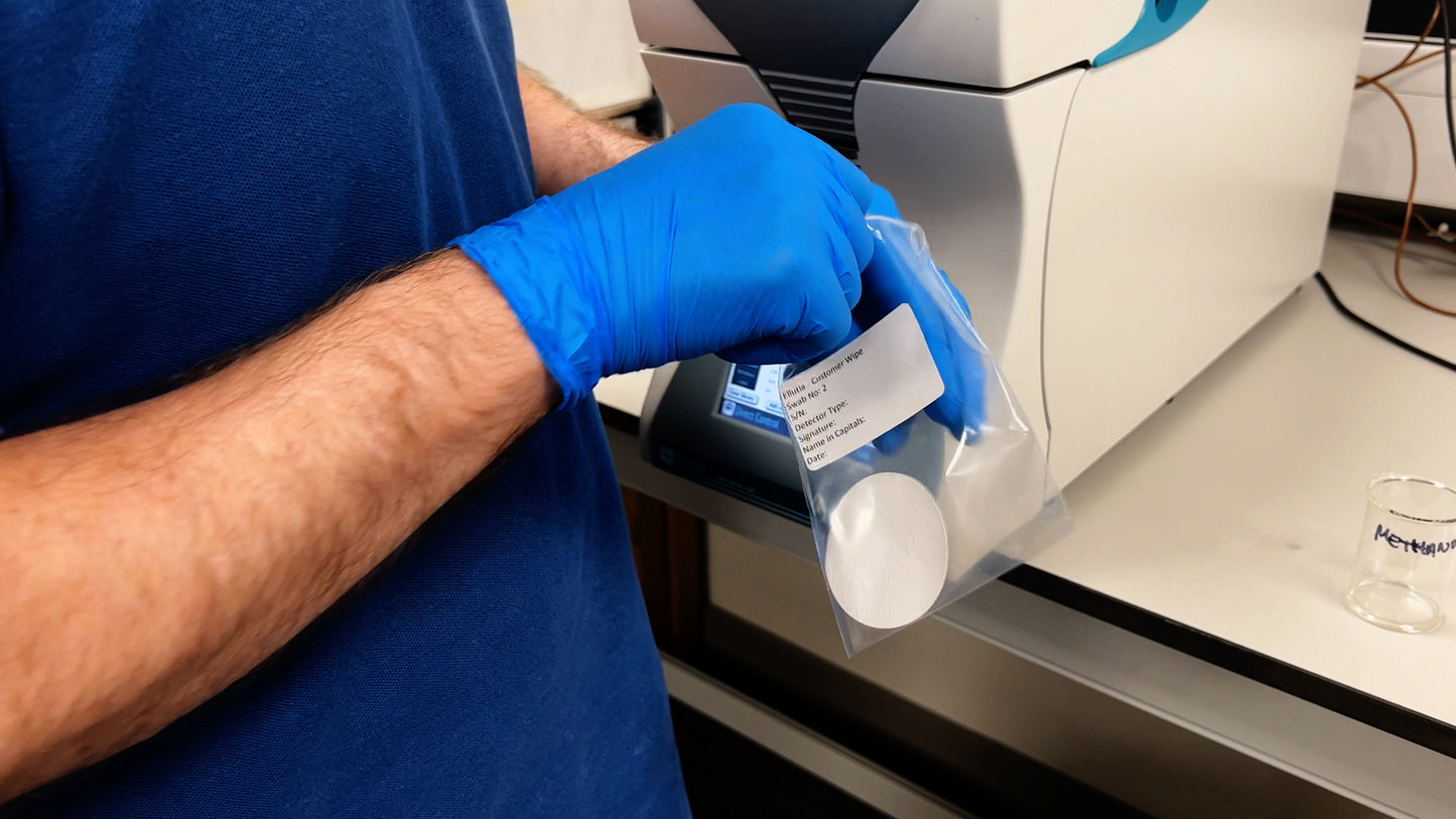 Electron Capture Detector (ECD) Wipe Test